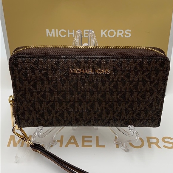 Michael Kors Jet Set Travel Phone Wallet Wristlet - Picture 9 of 16